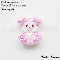 Perle en silicone Lapin