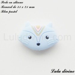 Perle en silicone Renard indien