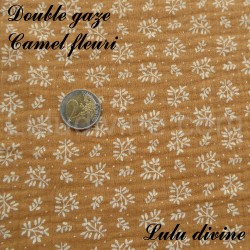 Double gaze Camel Fleuri 2