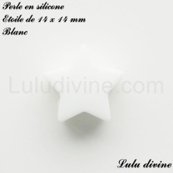 Perle en silicone petite Etoile