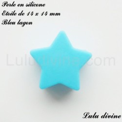 Perle en silicone petite Etoile
