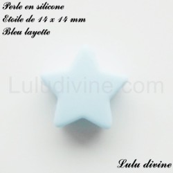 Perle en silicone petite Etoile
