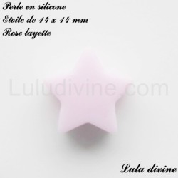 Perle en silicone petite Etoile