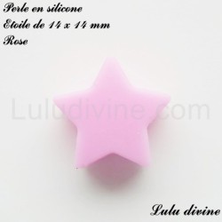 Perle en silicone petite Etoile