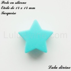 Perle en silicone petite Etoile