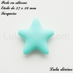 Perle en silicone grosse Etoile 2