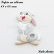 Lapin en silicone