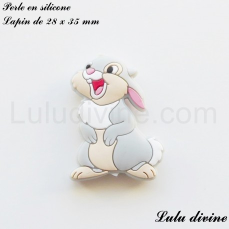 Perle en silicone Lapin 