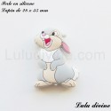 Perle en silicone Lapin