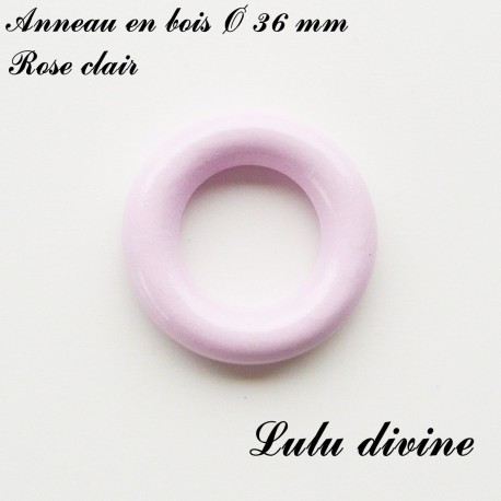 Anneau bois 36 mm sans trou