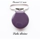 Pince ronde 25mm violet