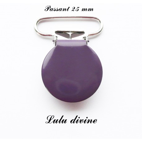 Pince ronde 25mm violet