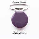 Pince ronde 25 mm Violet