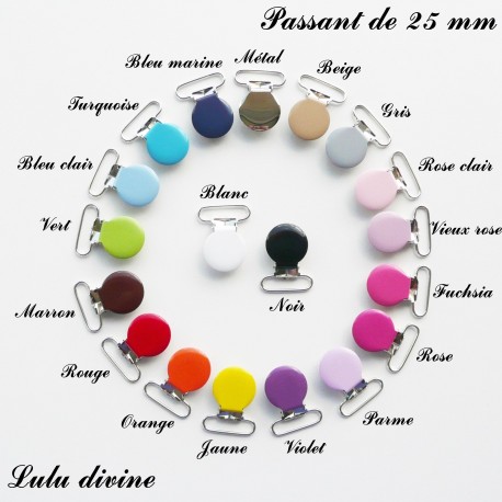 19 pinces ronde 25 mm 