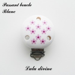 Pince bois Petites fleurs 