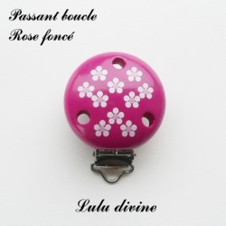 Pince bois Petites fleurs 