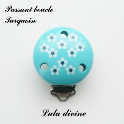 Pince bois Petites fleurs  2