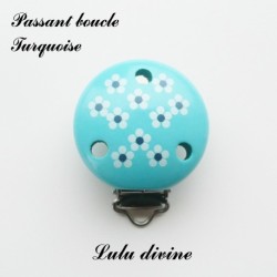 Pince bois Petites fleurs 