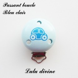 Pince / Clip en bois, attache tétine, passant, Auto / Voiture