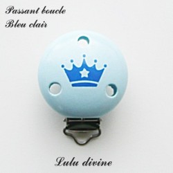 Pince / Clip en bois, passant Couronne