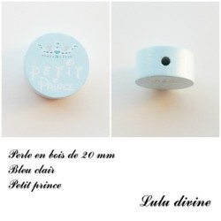 Perle en bois de 20 mm, Perle en bois, Petit prince