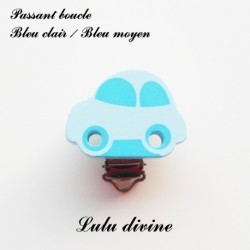 Pince / Clip en bois, attache tétine, passant, Auto / Voiture