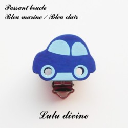 Pince / Clip en bois, attache tétine, passant, Auto / Voiture