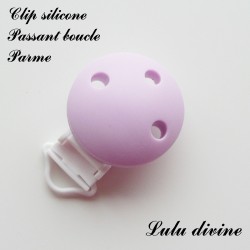 Clip silicone boucle Rond Ø 35 mm 2