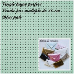 Vinyle perforé par 10 cm