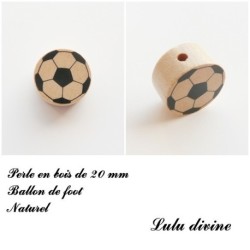 Perle en bois, Ballon de foot
