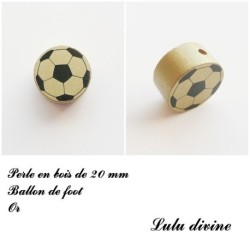 Perle en bois, Ballon de foot
