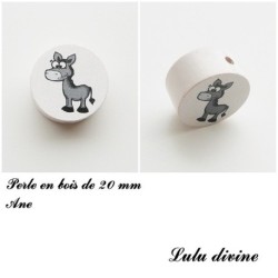 Perle en bois, Animaux