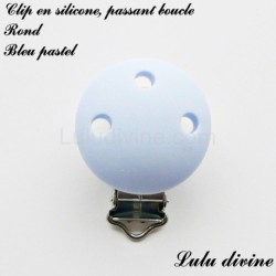 Clip silicone boucle Rond Ø 35 mm