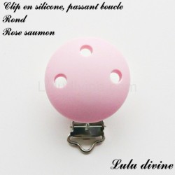 Clip silicone boucle Rond Ø 35 mm