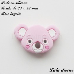 Perle en silicone Koala