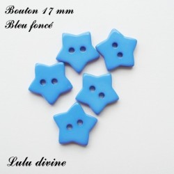 Bouton Etoile 17 mm