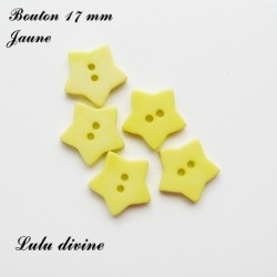 Bouton Etoile 17 mm