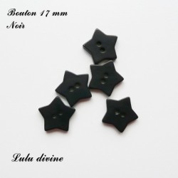 Bouton Etoile 17 mm