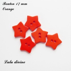 Bouton Etoile 17 mm