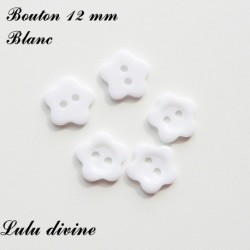 Bouton Fleur 12 mm