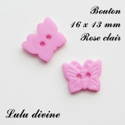 Bouton Papillon 16 x 13 mm 