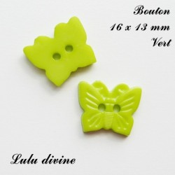 Bouton Papillon 16 x 13 mm 