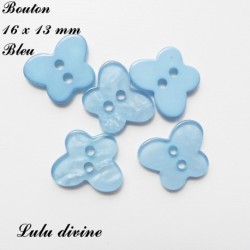 Bouton Papillon 16 x 13 mm lisse