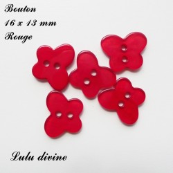 Bouton Papillon 16 x 13 mm lisse 2