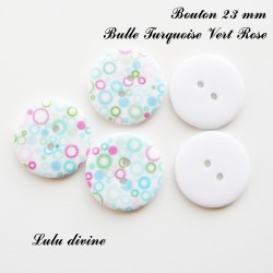 Bouton Rond 23 mm Bulle  2