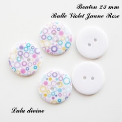 Bouton Rond 23 mm Bulle 