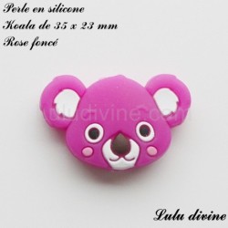 Perle en silicone Koala