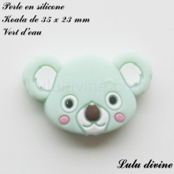 Perle en silicone Koala