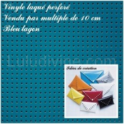 Vinyle perforé par 10 cm