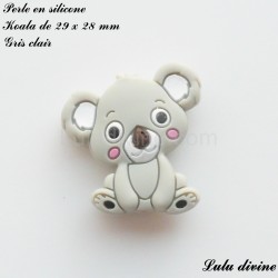 Perle en silicone Koala 2